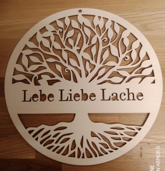 Baum des Leben Nr.2 Liebe-Lebe-Lache ab 10cm bis 99cm